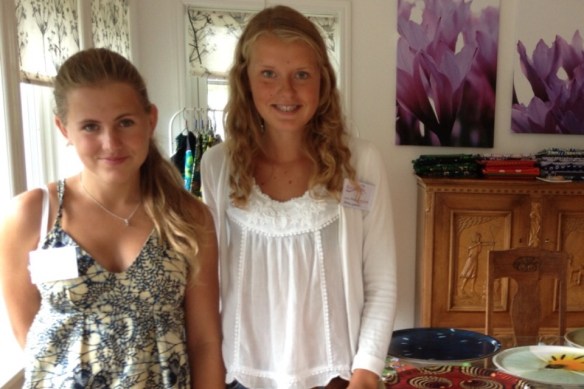 Toppentjejerna Filippa och Emma